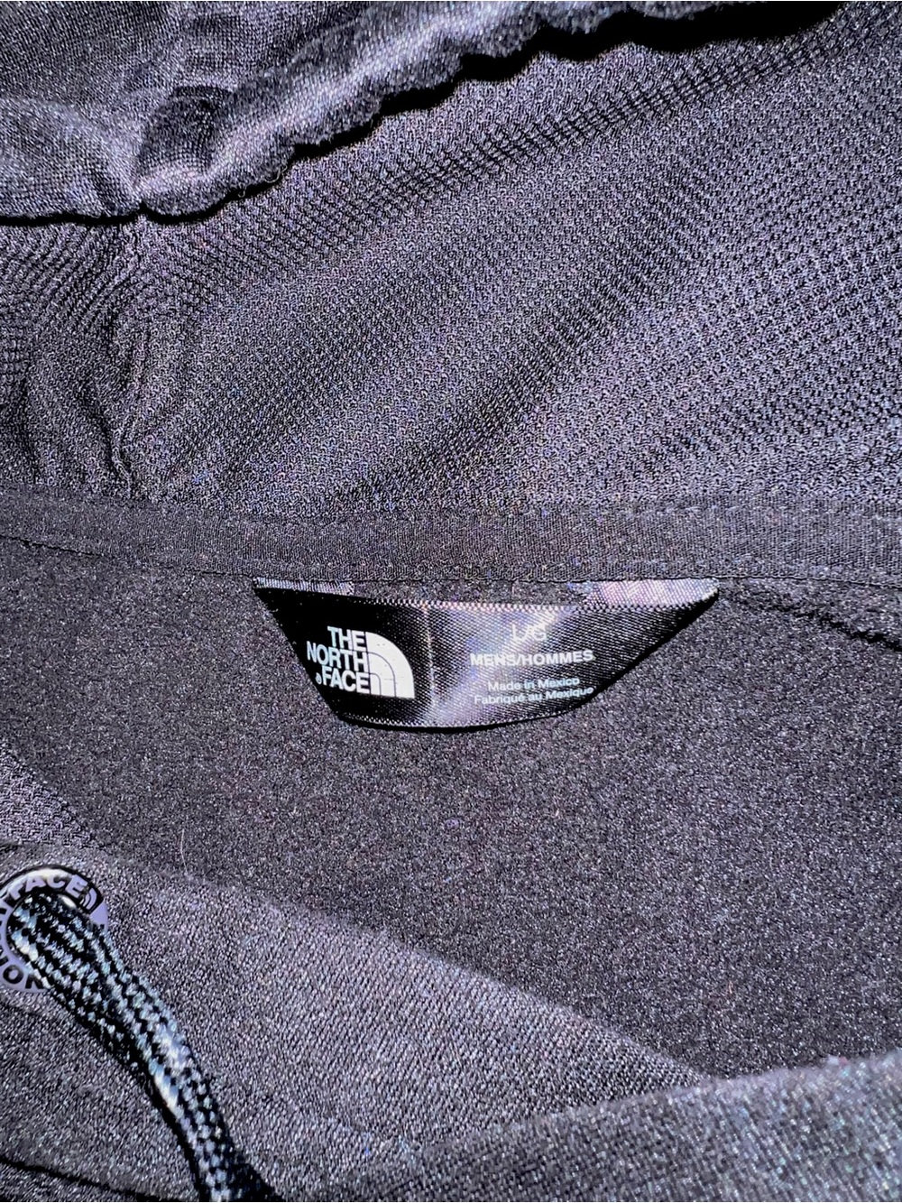 The North Face Black Pullover Hoodie with Logo - Picture 5 of 5